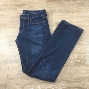 7 For All Mankind Dark wash straight leg size 27